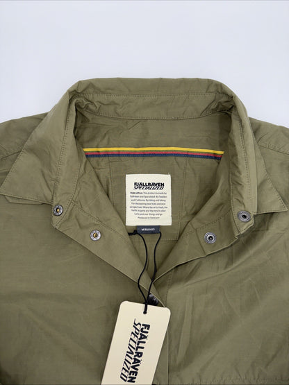 $180 Fjallraven Women's Rider’s Wind Jacket- Olive Khaki- Medium- New Tag