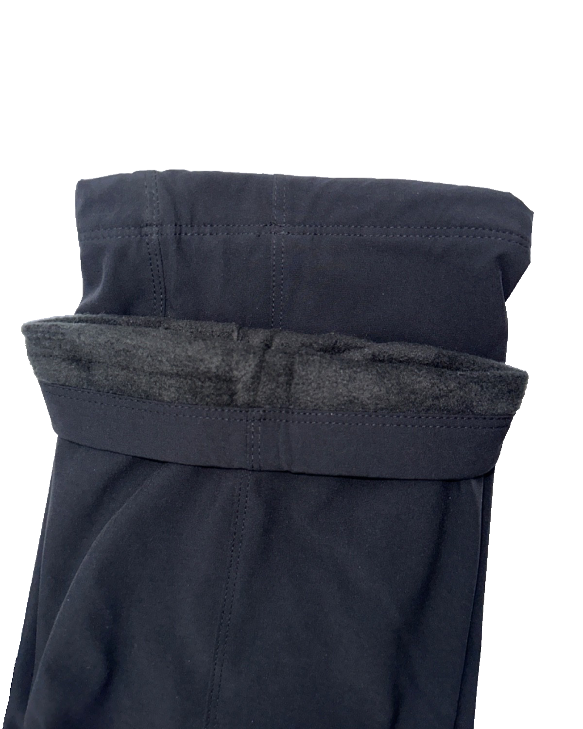 $90 Eddie Bauer Women's 2.0 Polar Fleece Lined Pants - Black - Size 14 - New