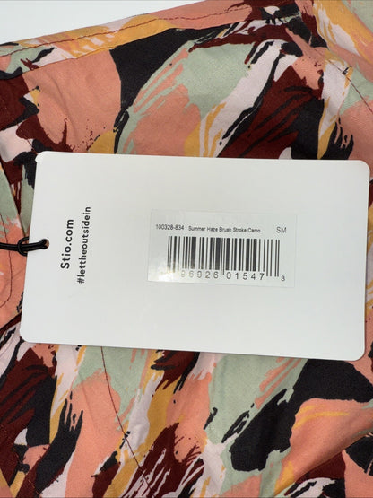 $109 Stio Women’s Marion Brush Stroke Camp Shirt Button Up-Size: Small- NWT
