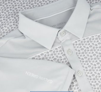 $100 Galvin Green Men’s Millard Golf Shirt Polo- Cool Grey - Small -New Tags