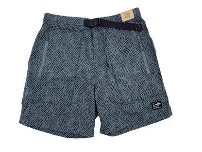 $79 Howler Brothers Men’s Pedernales Packable Short 7” - Soundwaves Petrol - 33W