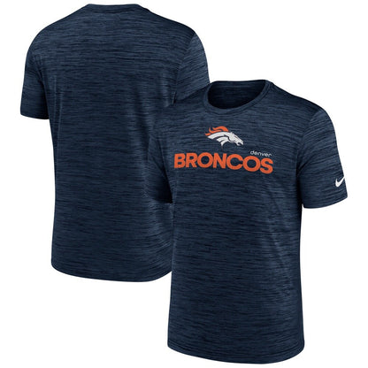 $40 Nike Men’s NFL Denver Broncos Modern Velocity Tee - Navy- Small - New Tag