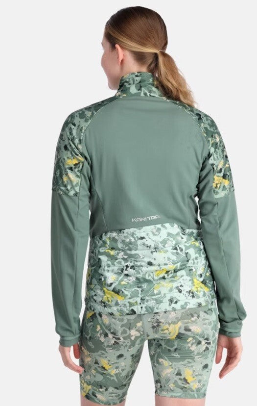 $130 Kari Traa Women’s Ragna Jacket Casual Training- Murk Green- Medium- New