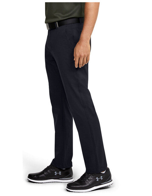 $70 Under Armour Men’s Wicking Golf Straight Flat Front Pants-Black-Size:36W 32L
