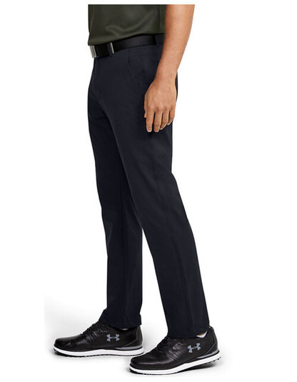 $70 Under Armour Men’s Wicking Golf Straight Flat Front Pants-Black-Size:36W 32L