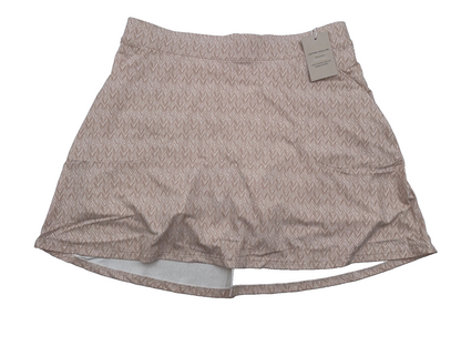 $140 Peter Millar Women’s Golf Skort LF24EB21N - Camel - Large - New with tag