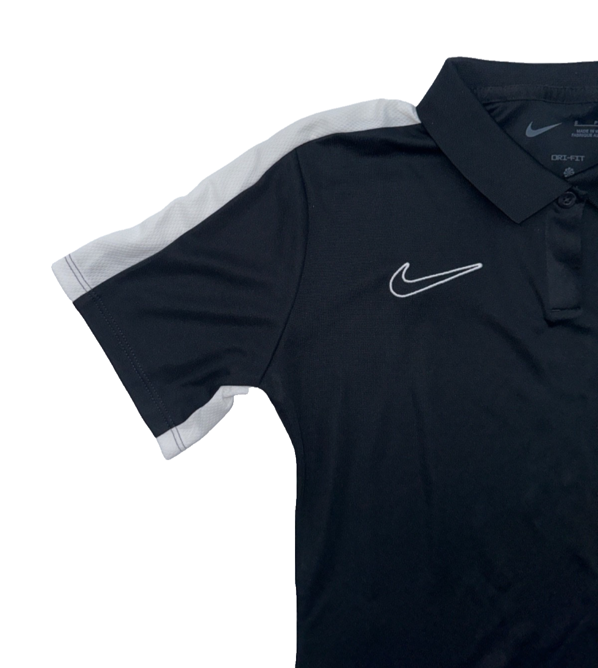 $52 Nike Women’s Dri-Fit Football/Soccer Polo Shirt - Black/White - Small - New