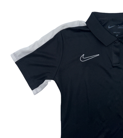 $52 Nike Women’s Dri-Fit Football/Soccer Polo Shirt - Black/White - Small - New