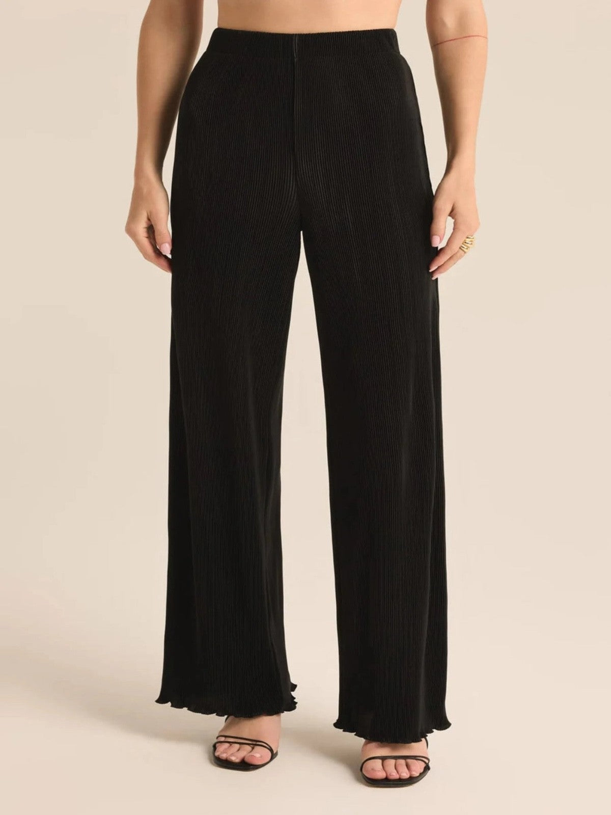 $79 Z Supply Women's Denia Pants - ZP243895S - Black - Small - New With Tag