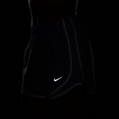 $32 Nike Women's Dri-FIT Tempo Mid-Rise Running Shorts 3” - Lilac Ice - Small