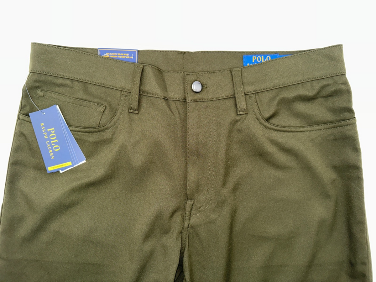 $148 Polo Ralph Lauren Men’s Active Fit Performance Pants - Green - 34W x 32L