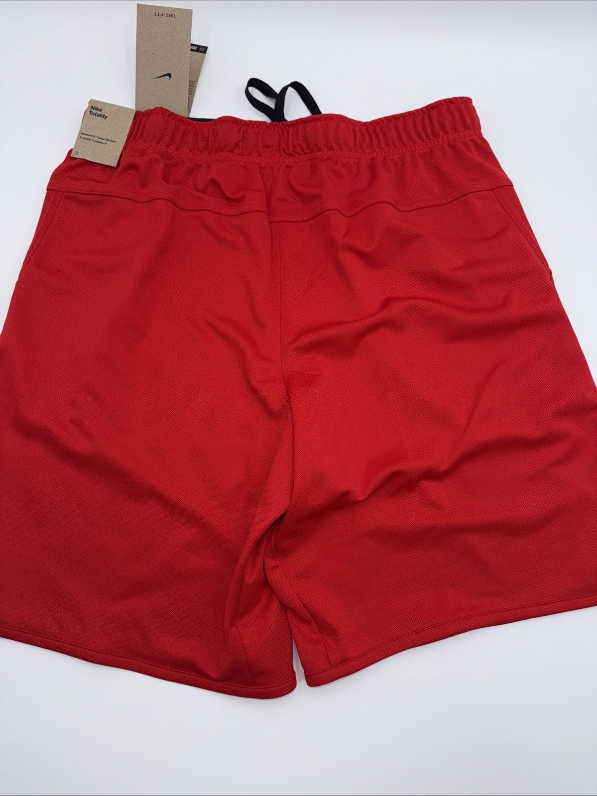 Nike Men's Totality 9" Unlined Knit Fitness Shorts- SCARLET Red- Medium- New