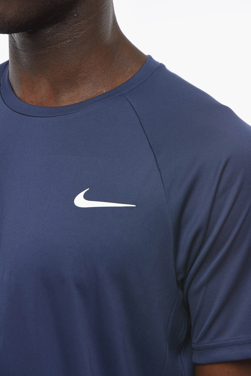 $46 Nike Men’s Opti Dri Swim Shirt-Blue- Medium- New With Tag