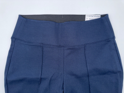 Nine West Seamed Ponte Leggings - Sky Captain Navy - Medium - New With Tags