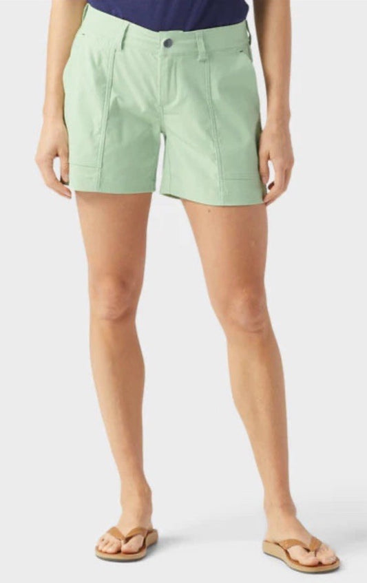 $89 Stio Women’s Coburn 5" Shorts- Fresh Lichen Green - Size: 4 (30”W) -New Tag