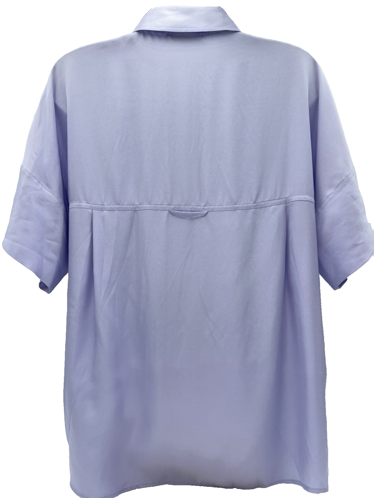 $295 Vince Women's Button Down Shirt - VX0431248-Purple- Small - New With Tags
