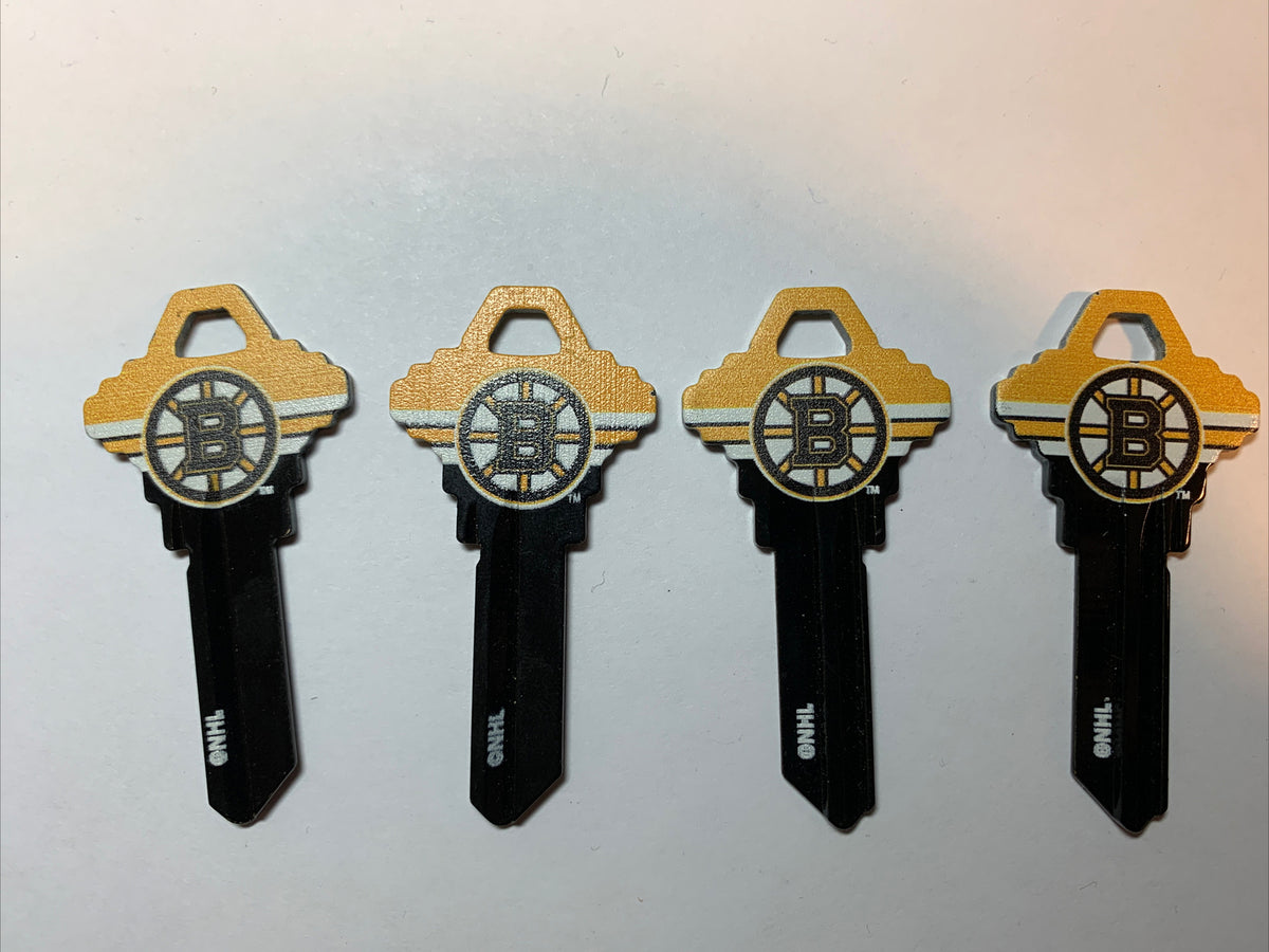 Lot 4 Keys House / Office Blank Keys SC 1 -  4 Boston Bruins