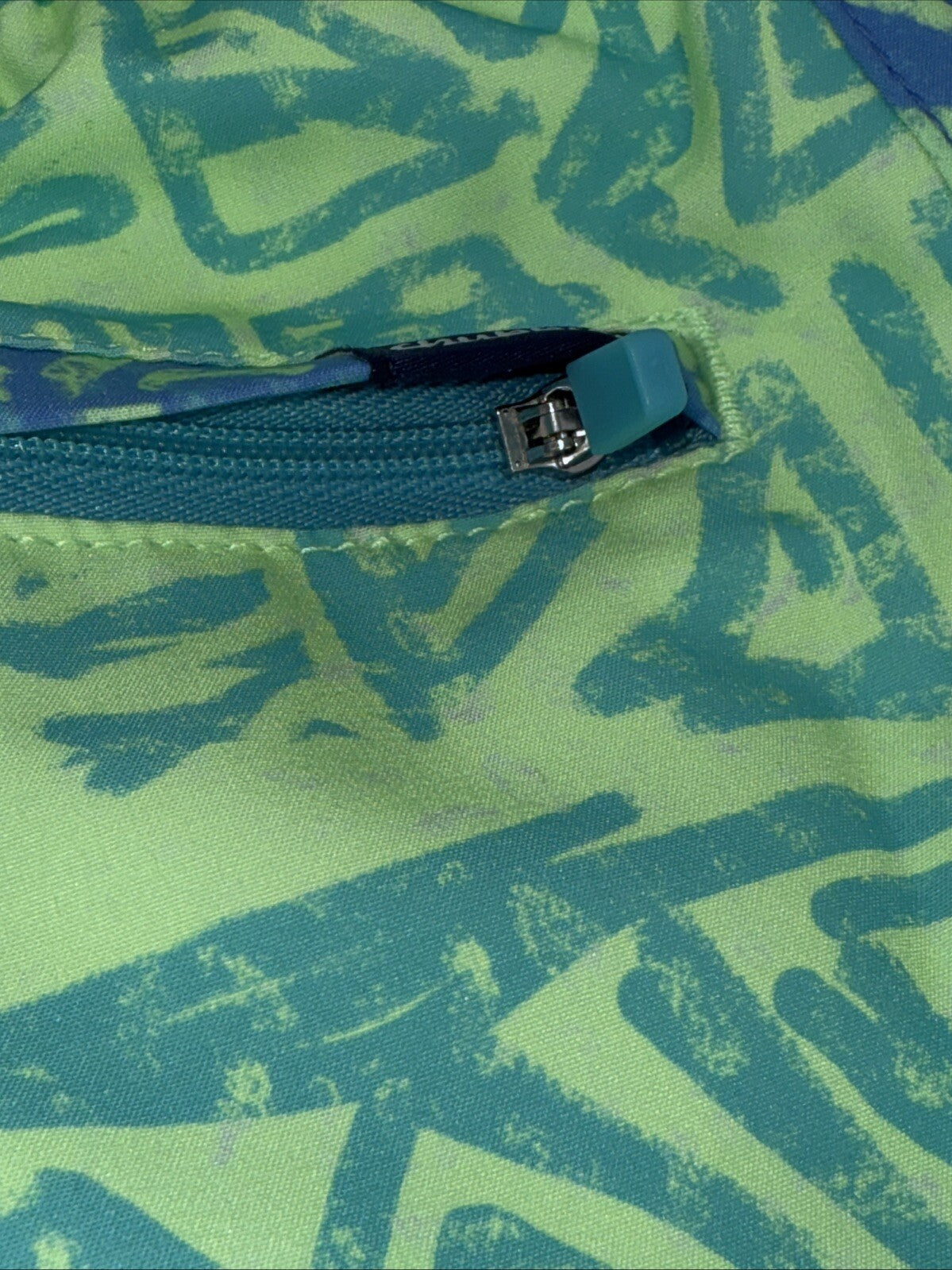 $70 Chubbies The Shakedowns 5.5" Inseam Swim Trunks-Green Blue -Medium-New Tag