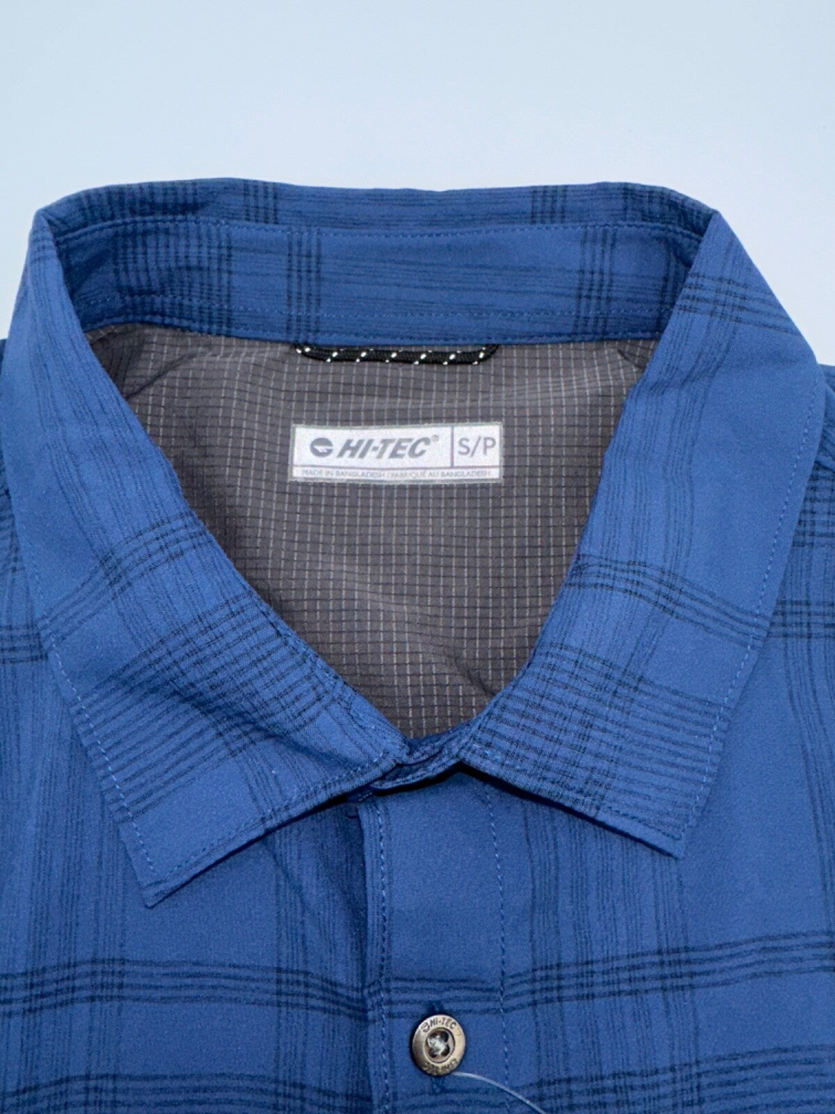 $55 Hi-Tec Men’s Button Down Short Sleeve Shirt - Navy/Marine - Small - New