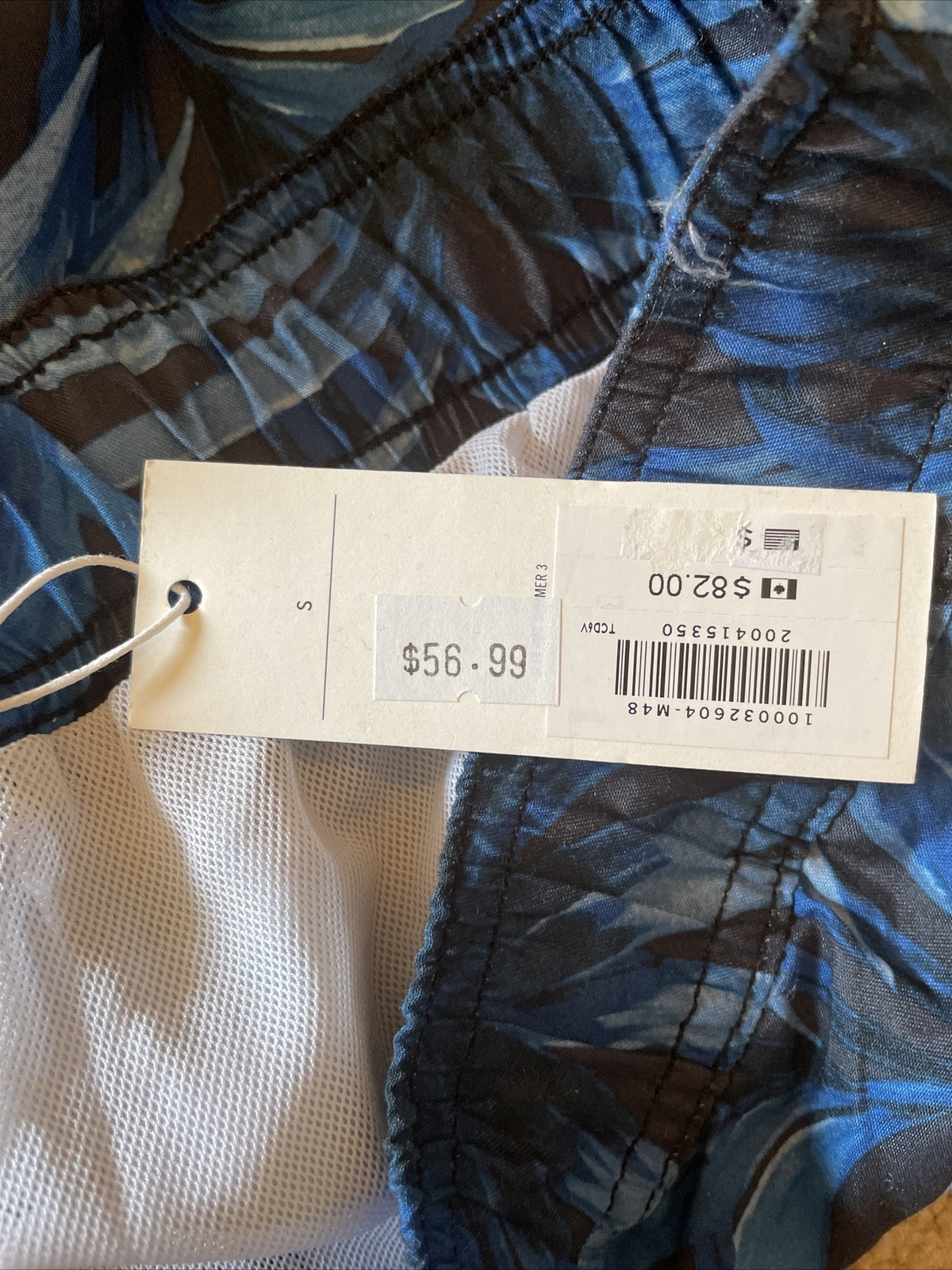 Janie And Jack Men’s Swim Trunk - Blue Multi- Size:Small- NWT Retail $68
