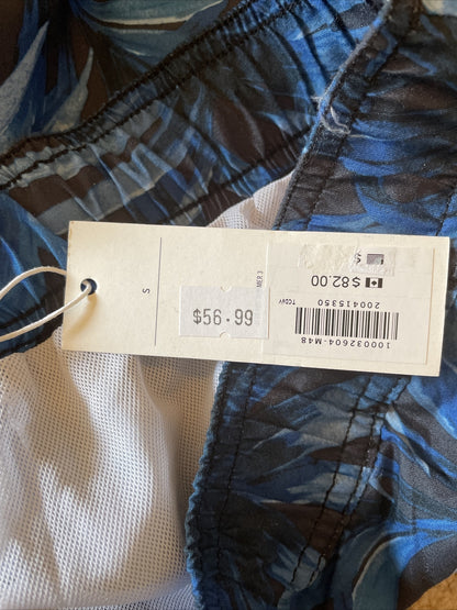 Janie And Jack Men’s Swim Trunk - Blue Multi- Size:Small- NWT Retail $68