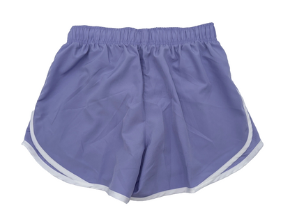 $32 Nike Women's Dri-FIT Tempo Mid-Rise Running Shorts 3” - Lilac Ice - Small
