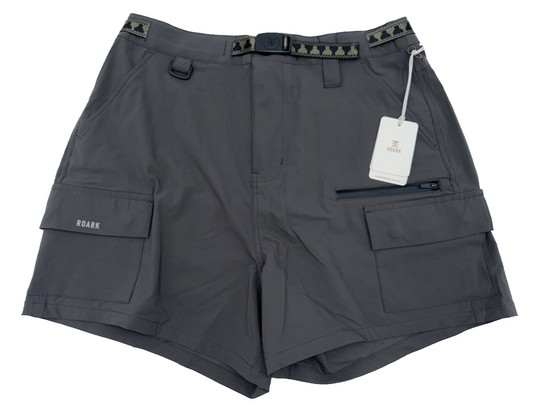 $79 Roark Women’s Canyon Shorts 4” - Nero - Medium - New With Tags