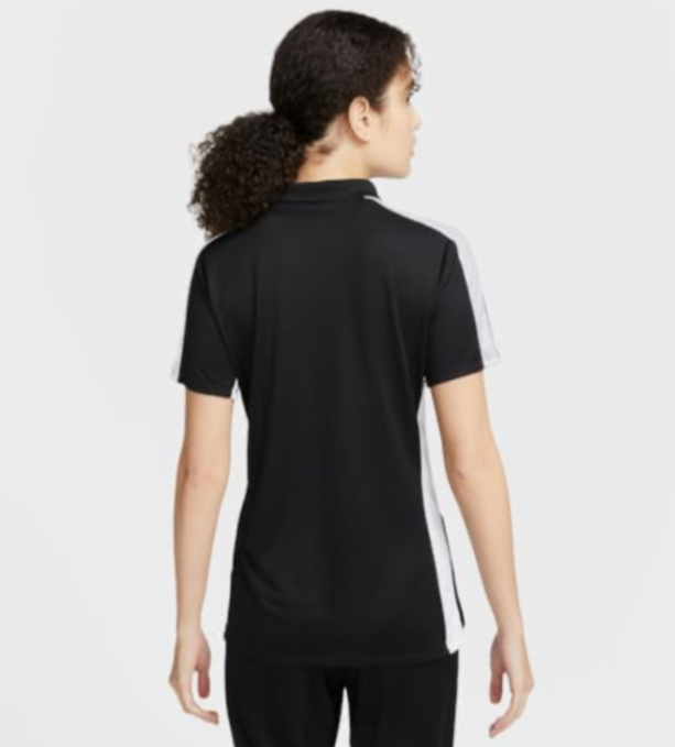 $52 Nike Women’s Dri-Fit Football/Soccer Polo Shirt - Black/White - Small - New