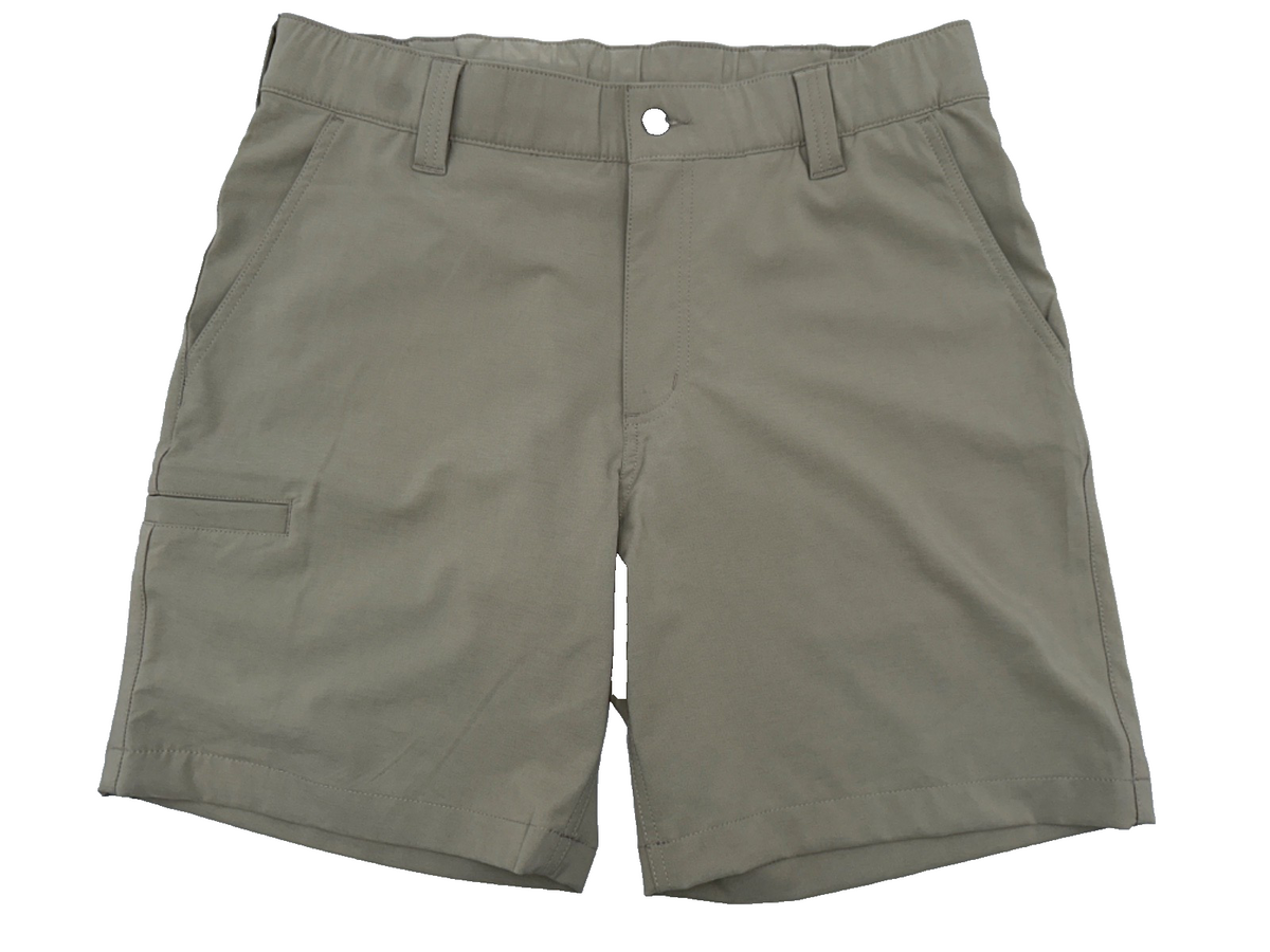 $55 Carhartt Men's Force Sun Defender Relaxed Fit  Shorts - Greige - Medium-New