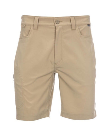 $76 Simms Men’s Skiff Shorts 9" Fishing Classic Fit UPF-Sandbar Beige- 36W- NEW