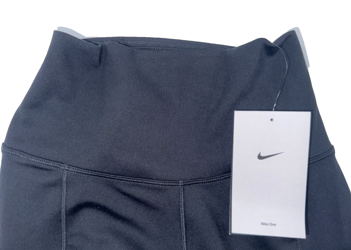 $60 Nike Women's High Waist Training Leggings - Black - XSmall - New With Tag