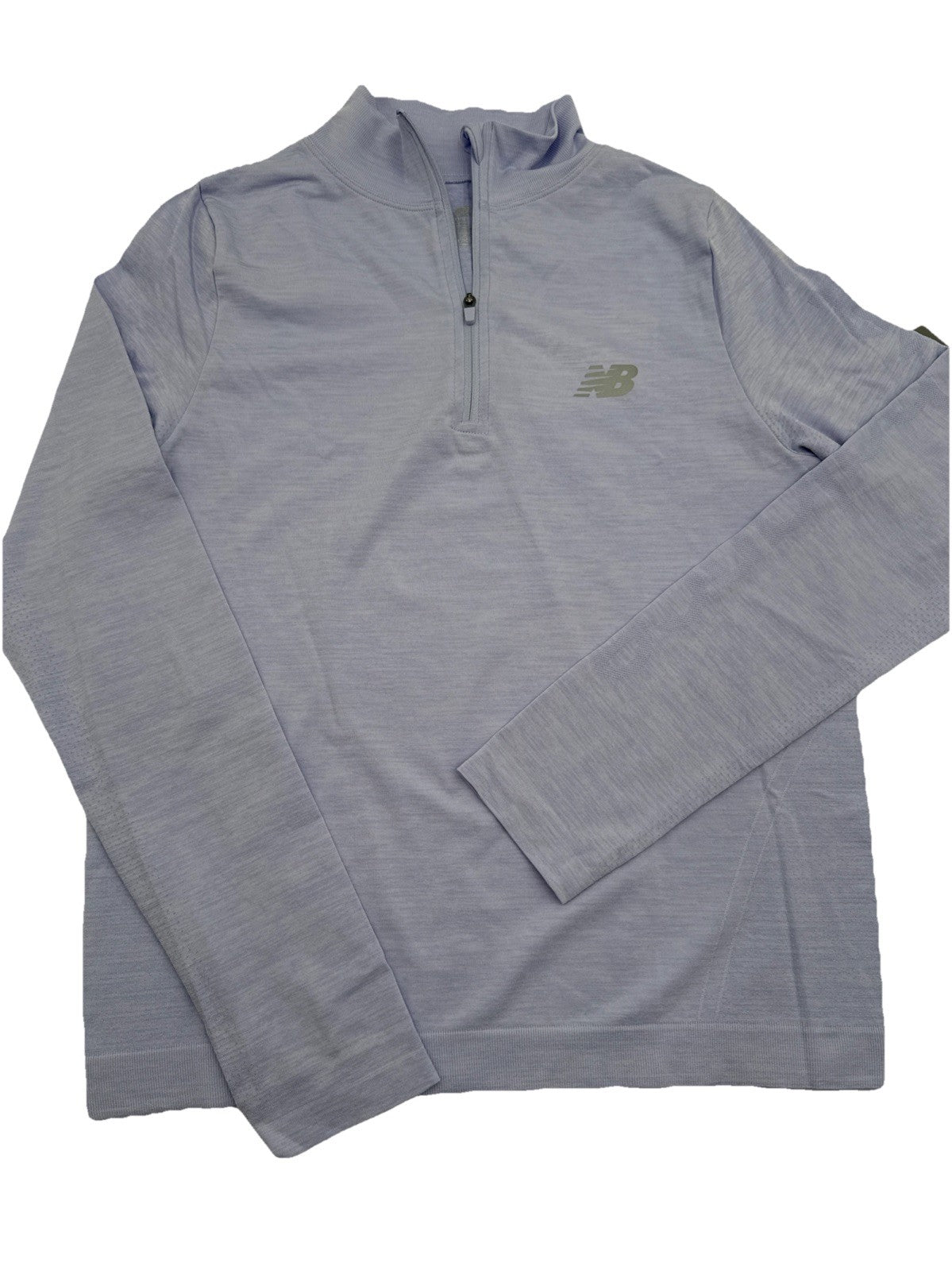 $50 New Balance Women’s-Logo Quarter Zip Sports Sweatshirt-Lilac-Medium-New Tag