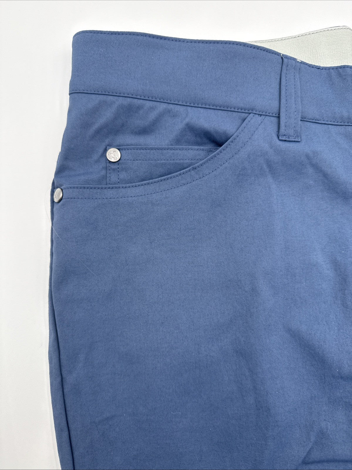 $80 ADIDAS Men's Ultimate 365  5-Pocket Tapered Golf Pants-Crew Navy-34W 32L-New