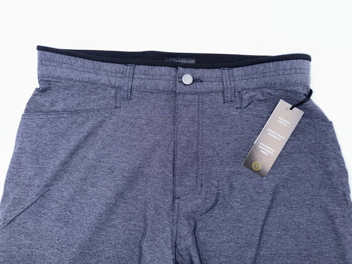 $74 Burnside Men's Texture Lifestyle Golf Pants - Navy - Size 33 - New With Tag