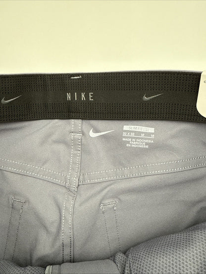 $100 Nike Men's Tour Repel Flex Slim Golf Pants FD5615-003- Grey - 32W 32L- New