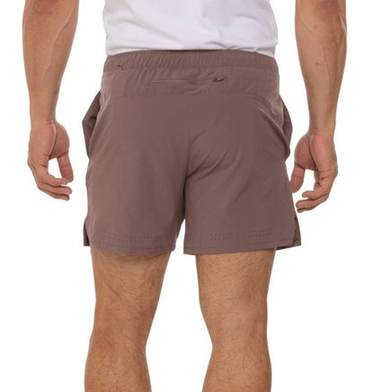 ASICS Men’s Athletic 5" Woven Unlined Shorts- Peppercorn- Size: Medium -New