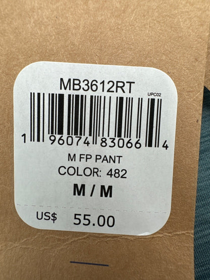 $55 Asics Men's FP Pant - Foggy Teal Spacedye - Medium - New With Tags