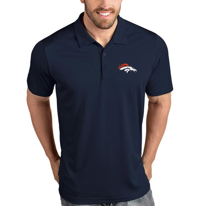 $68 Nike Men’s Dri Fit NFL Denver Broncos Polo Shirt - Blue - Medium - New Tags