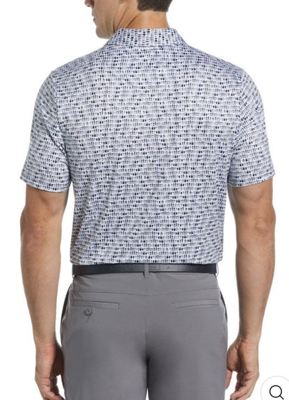 $90 Original Penguin Men’s Have A Beer Print Golf Polo/Shirt-Black Iris-Large