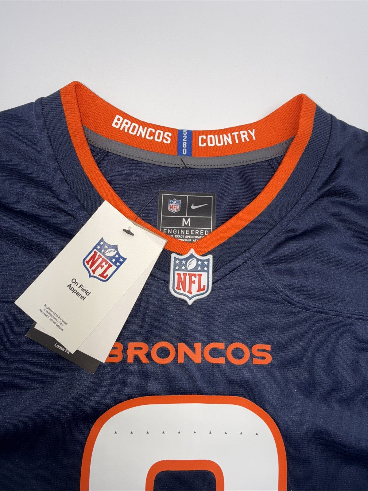 $130 Nike Men’s Patrick Surtain II Denver Broncos  Jersey-Blue-Medium-New Tags