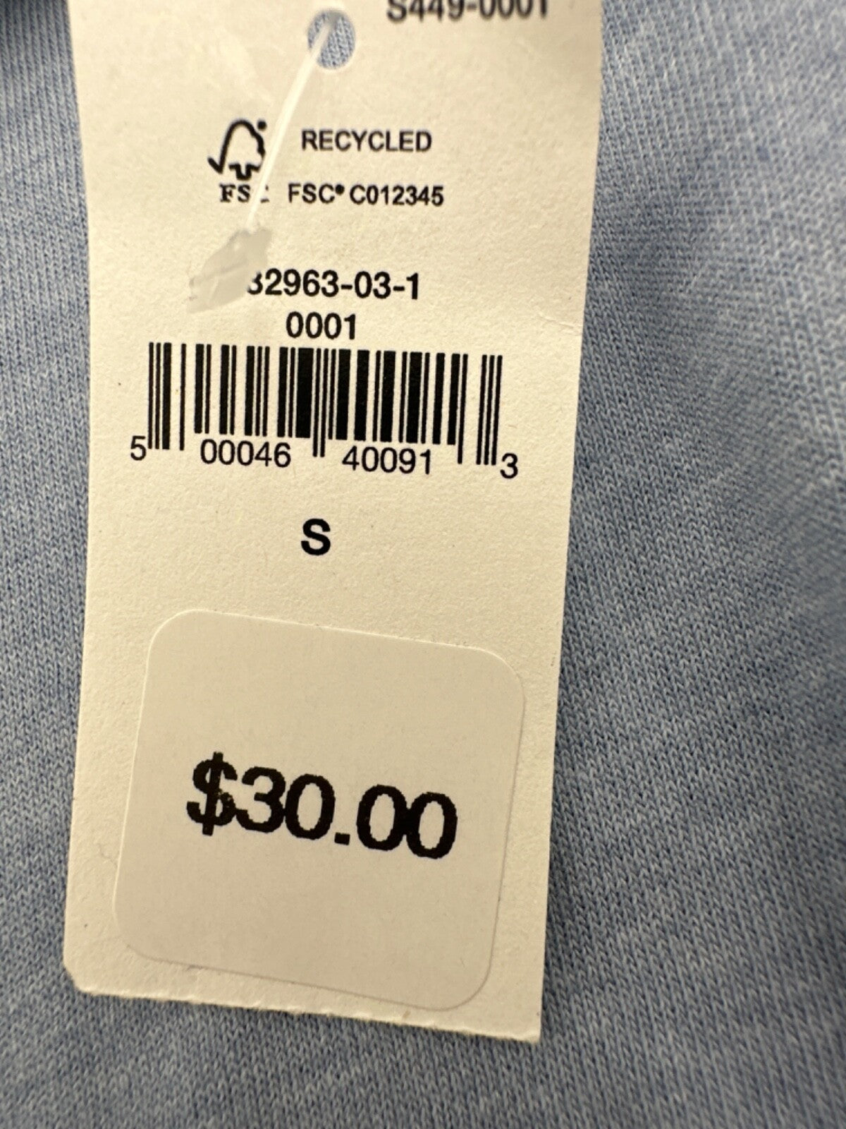 $30 Banana Republic Men’s Premium Wash T Shirt - Blue - Small - New With Tag