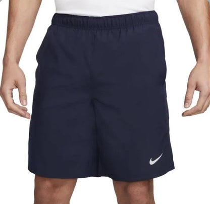 $40 Nike Men’s Dri Fit Challenger Running 9” Lined Shorts DV9361- Navy- Medium