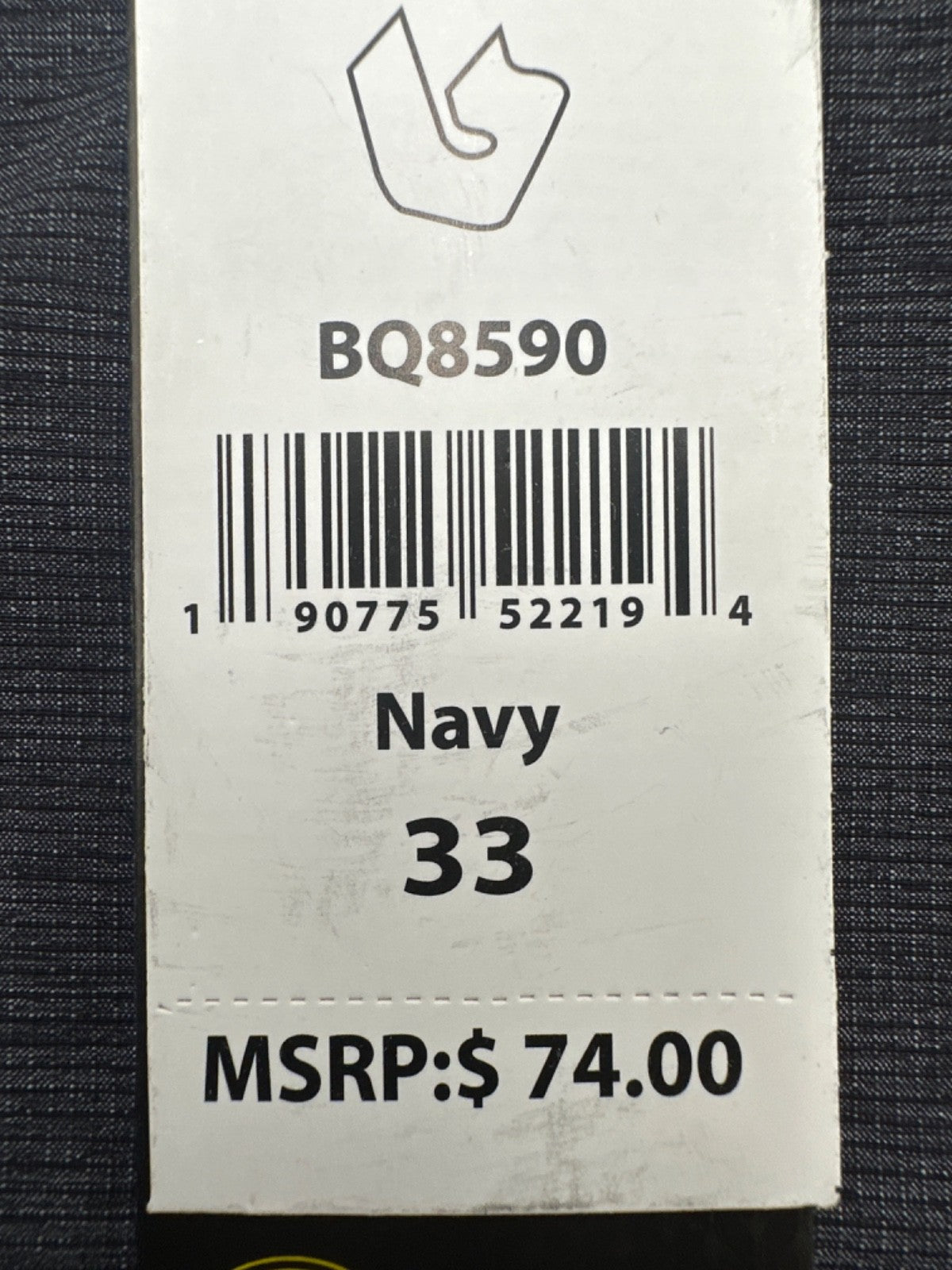 $74 Burnside Men's Texture Lifestyle Golf Pants - Navy - Size 33 - New With Tag