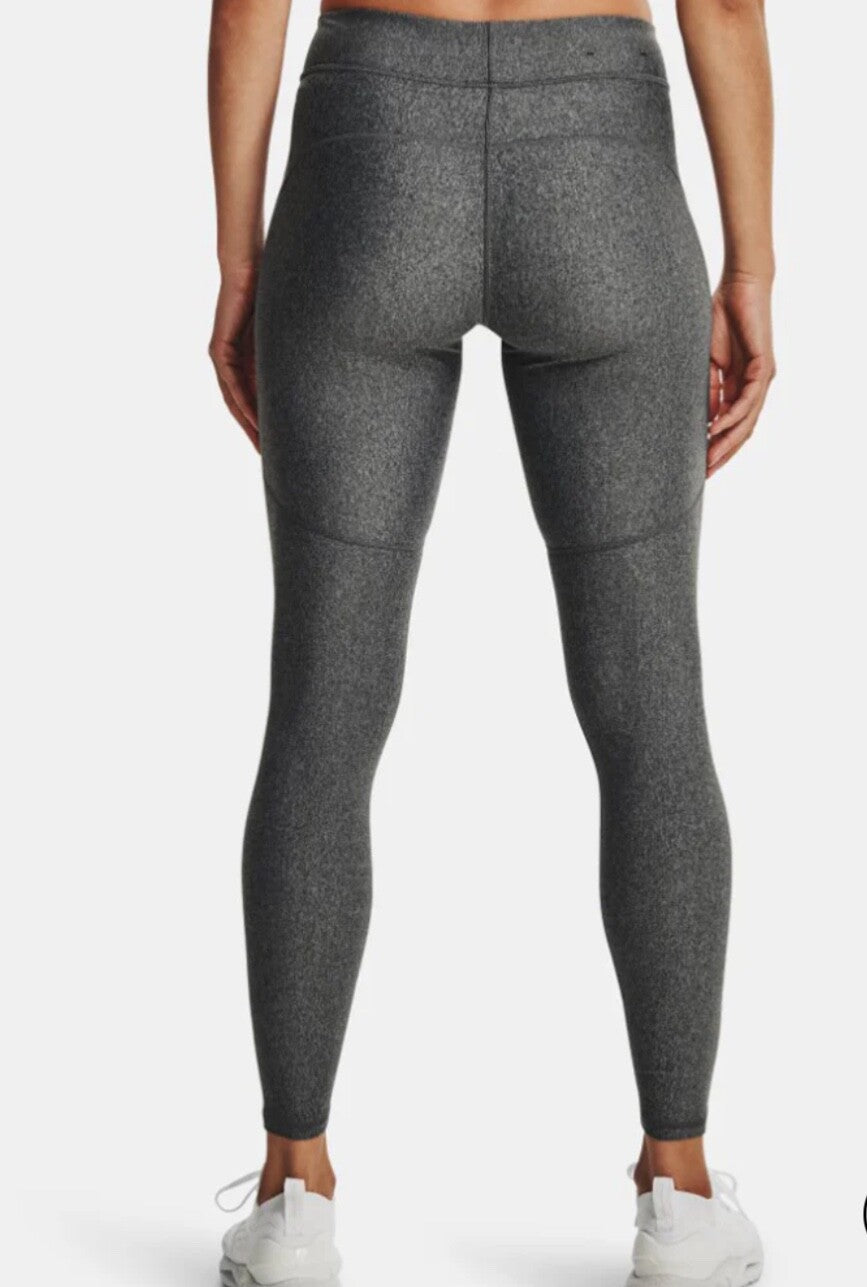 $50 Under Armour Women’s-HG Authentics Leggings - Grey-Medium-New Tag
