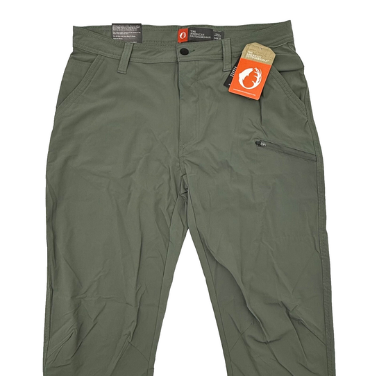$70 The American Outdoorsman Men’s- Cargo Style Pant- Agave Green-34W 32L- New