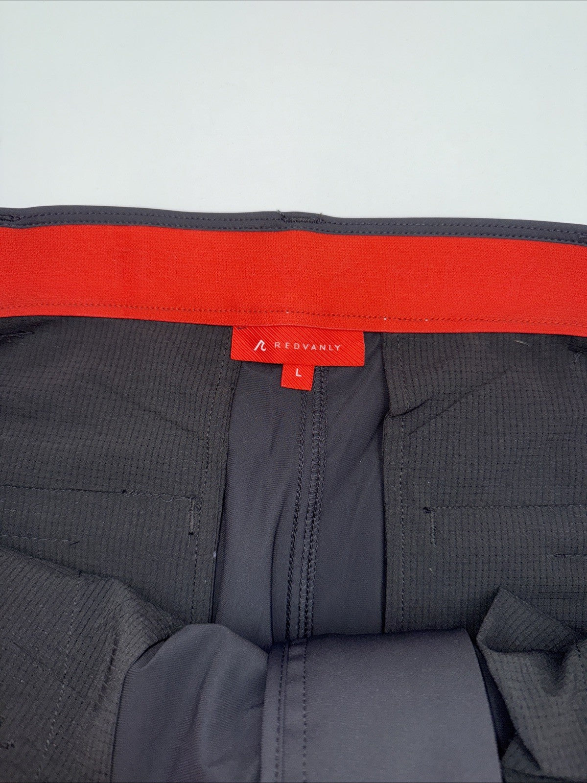 $140 Redvanly Men’s Kent Golf Pants - Black- Large - New With Tags