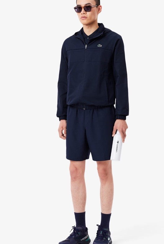 $70 Lacoste Men’s Lightweight Lined GH353T Tennis Shorts- Navy Blue- Small-  NEW