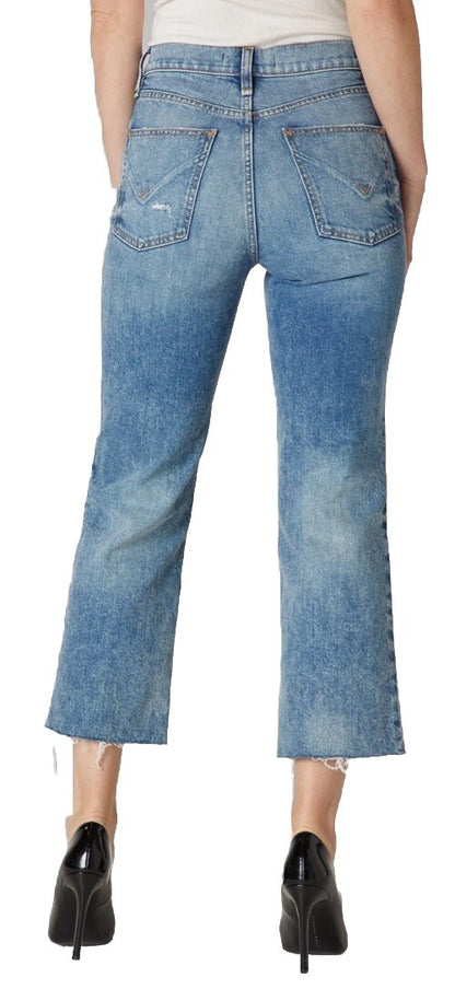 $205 Hudson Women’s Jeans - High Rise Straight Crop- Sweet Dreams- Size 29
