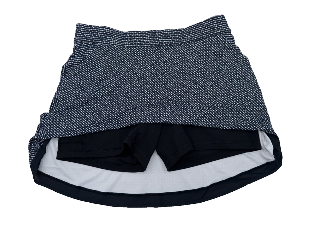 $125 Peter Millar Women’s Golf Skort - Black/White - Medium - New with tag