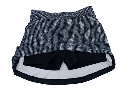 $125 Peter Millar Women’s Golf Skort - Black/White - Medium - New with tag